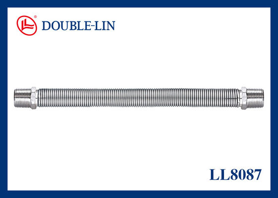 男性×男性 スクリューナッツ ステンレス鋼のゴールドホース