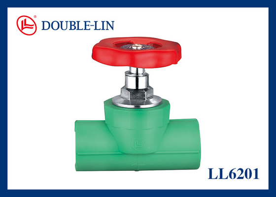 鋼製ハンドル付き内蔵ストップバルブ メス x メス 20バール 動作圧力 -10℃~100℃ 動作温度