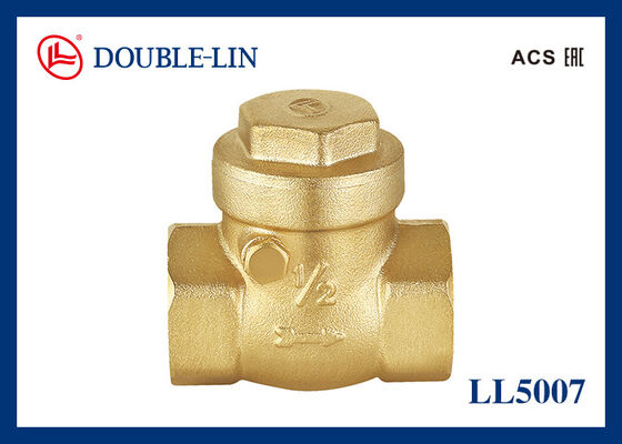 真鍮スイングチャッキバルブ 1/2インチ～4インチ ISO228ねじ 232 psi