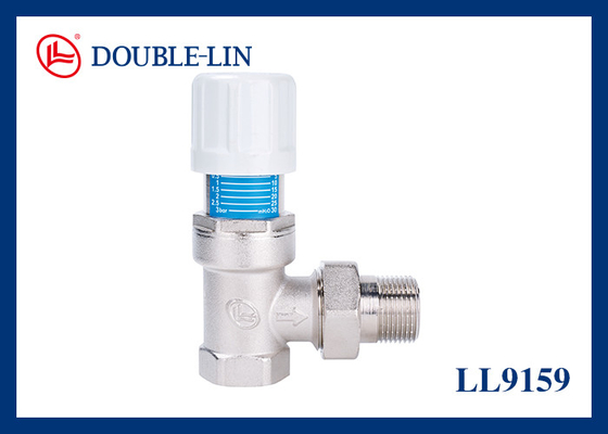 差圧バイパスバルブ 16 bar ISO228 ねじ