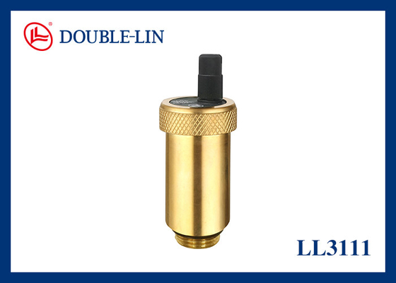 1/2インチ自動エアベントバルブ 16バー ブラス ISO228 スレッド