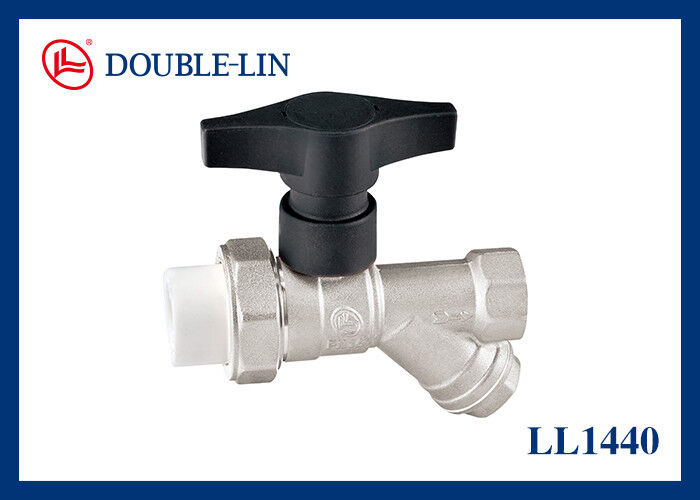 高柄フィルター 3/4 インチ T ハンドルを持つ青銅ボールバルブ